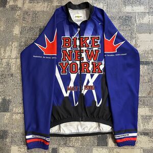 Rising Sun Mens Jersey Long Sleeve L Bike New York 5 Boro Bike Tour May 1 2005